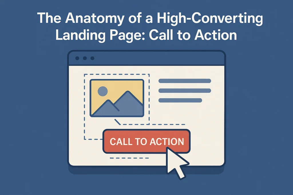 landing page call to action or CTA